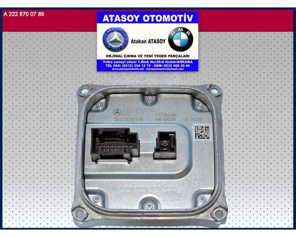 MERCEDES W205 FAR BEYNİ A4479051804 A2228700789 A2228700689 A2228700589 4479051804 2228700789 2228700689 2228700589 A2C73624407 A2C73624404 A2C73624403 A2C73624401